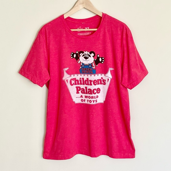 NEW RARE Children’s Palace Child World Peter Panda Retro 80s T Shirt Adult XL - Picture 2 of 5